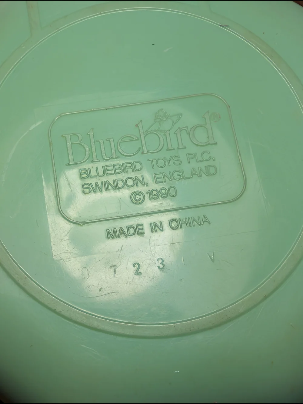 Vintage Polly Pocket Polly's School-Green Compact 1990 Bluebird